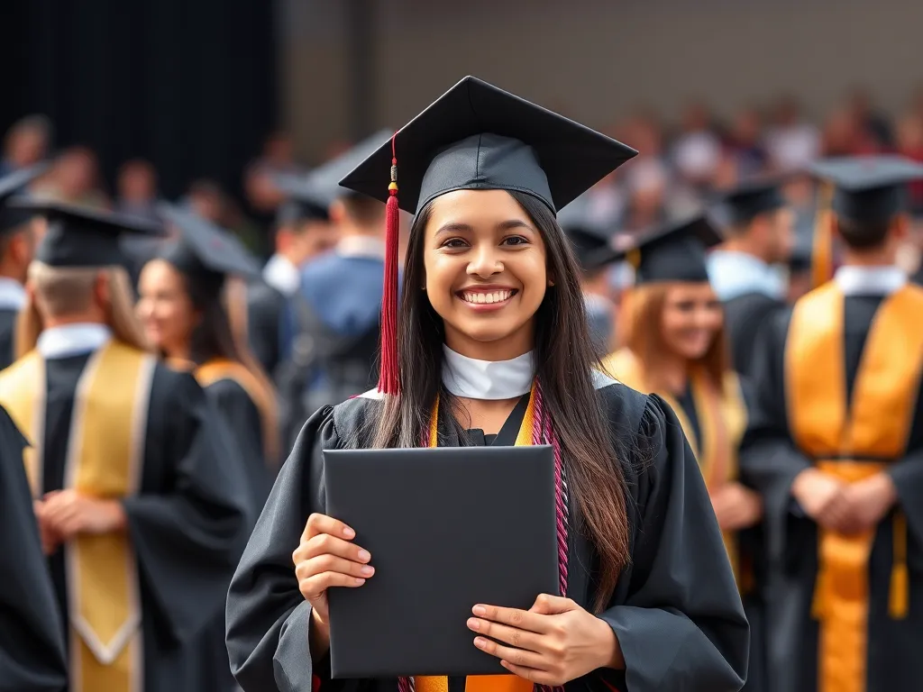 Modelo de diploma autêntico com selos de autenticidade, carimbos e QR Code de validação oficial